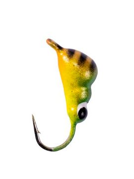 Мормышка вольфрамовая Lucky John МУРАВЕЙ крашеная с петелькой 040/54