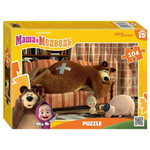 Пазл 104эл. "Маша и Медведь. Лесные истории" (Степ пазл)