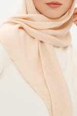 8421 Косынка женская (персиковый)