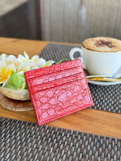 Картхолдер из кожи крокодила WA-210