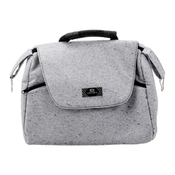 Детская коляска Adamex Bibione 2 в 1 BI-PS12A (СВ.СЕР.БЕРЕЗКА+ЧЕРН. КОЖА)