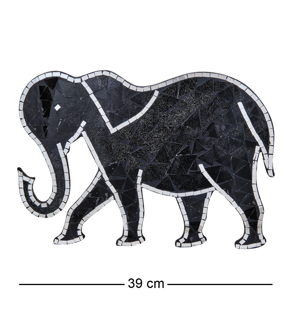 Decor and Gift 48-007-05 Панно «Слон» набор из семи (мозаика, о.Бали)