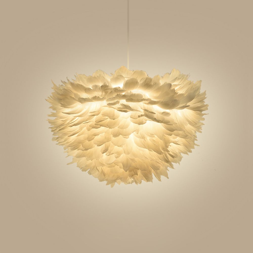 Люстра Feathers D70 White By Imperiumloft