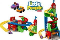 Автотрек Fisher Price парковка 2в1 — 9-0010