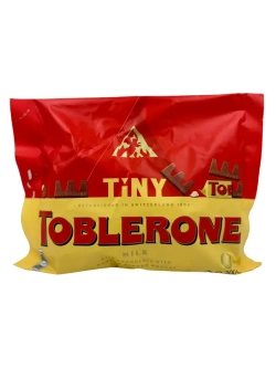 Тоблерон Tiny молочный шоколад с медово-миндальной нугой