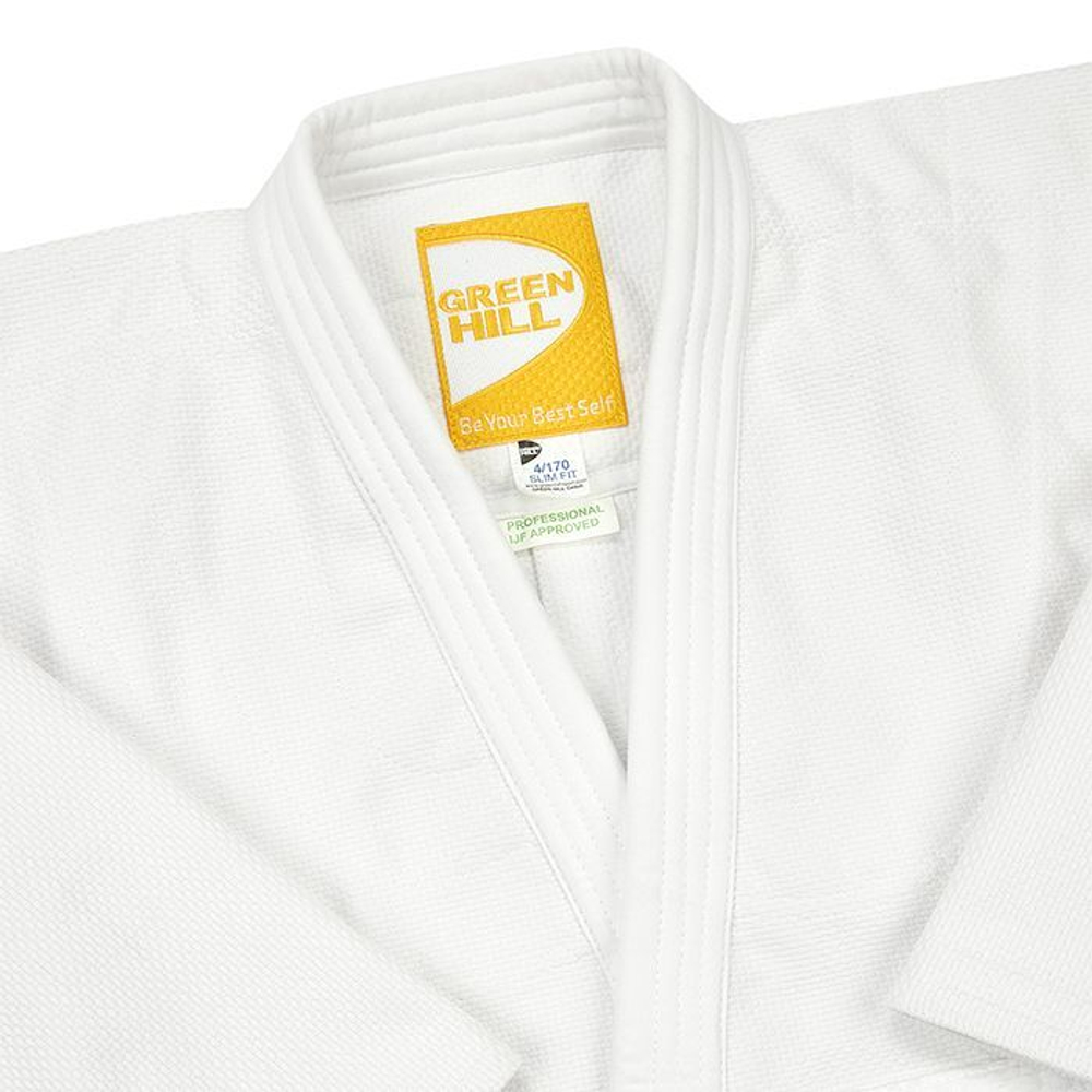 JSPT-10361 Кимоно дзюдо PROFESSIONAL GOLD IJF APPROVED белое
