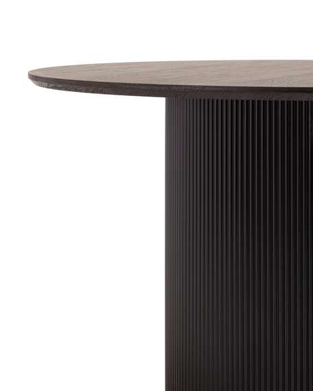 Стол Ballet Ø120 см, темное дерево