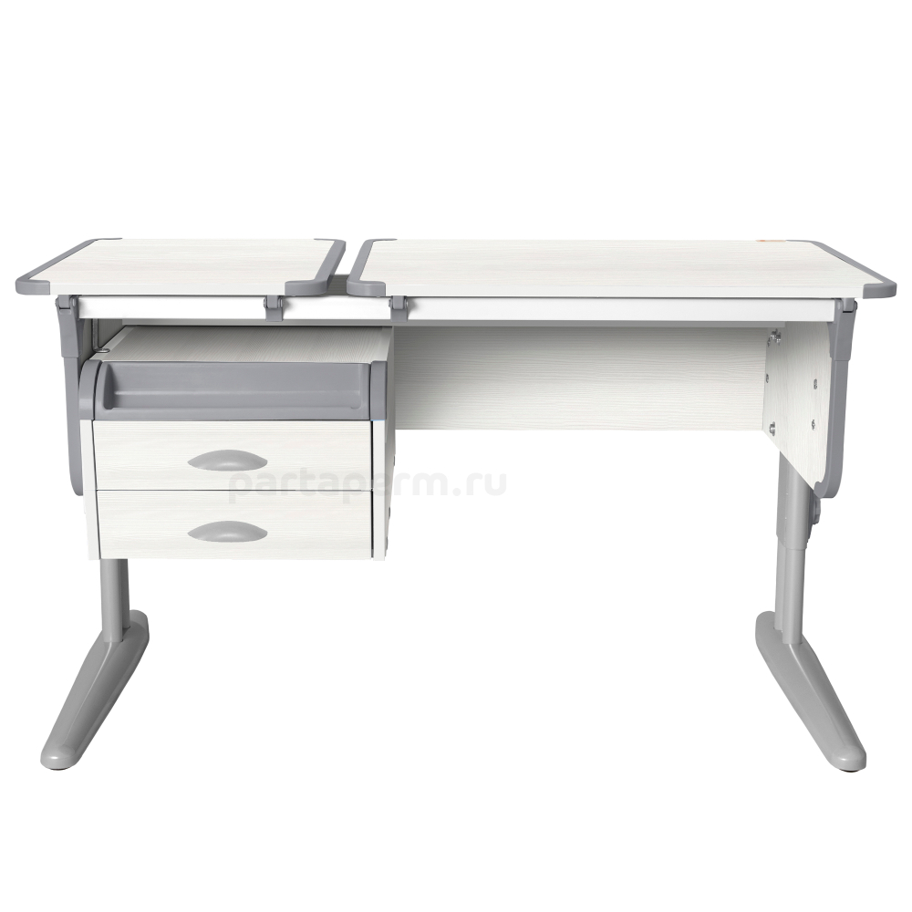 Растущая парта Дэми с навесной тумбой СУТ 42-03 (1205×550 мм)