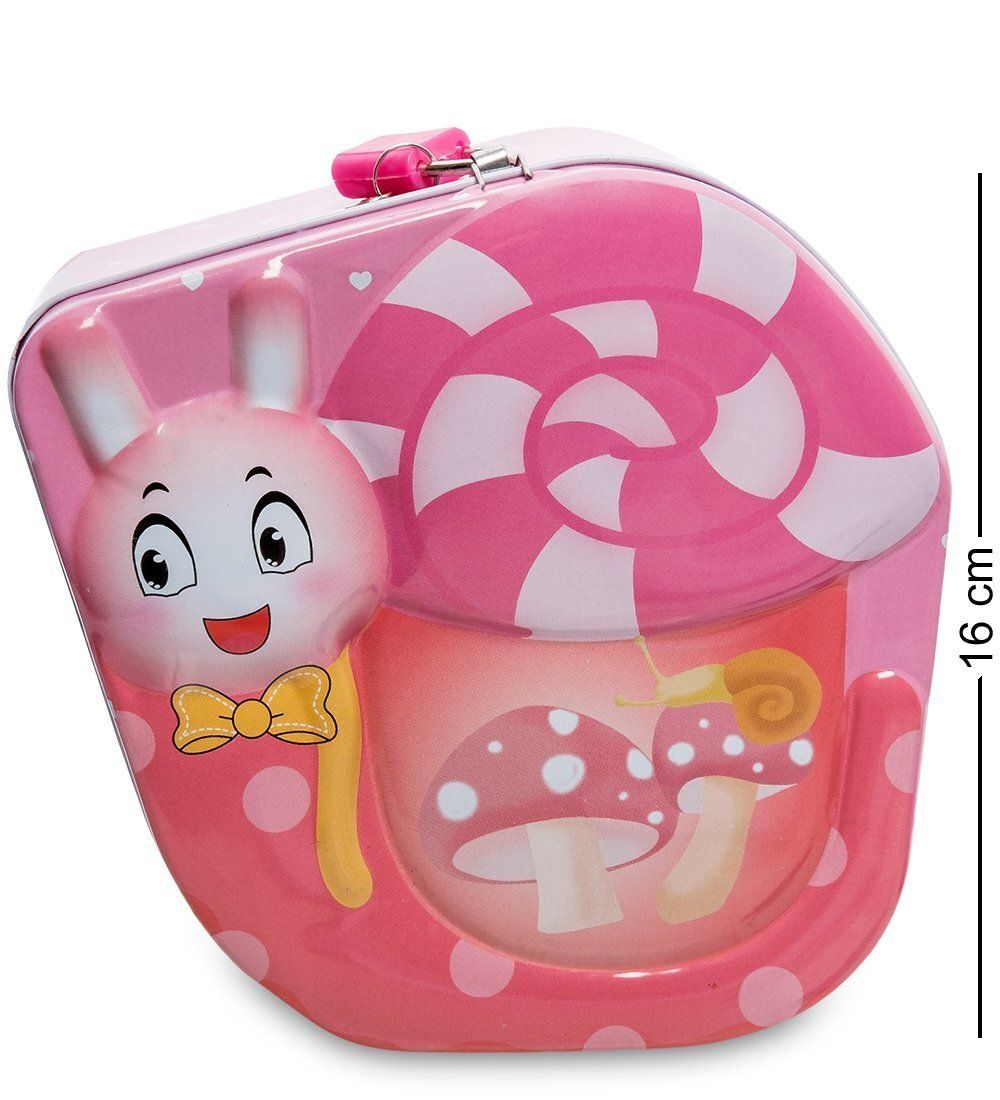 GAEM Art BX- 43/4 Металлическая копилка «Улитка»