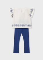 футболка с леггинсами