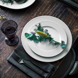 Тарелка обеденная 26см Pillivuyt Plisse-Toulouse