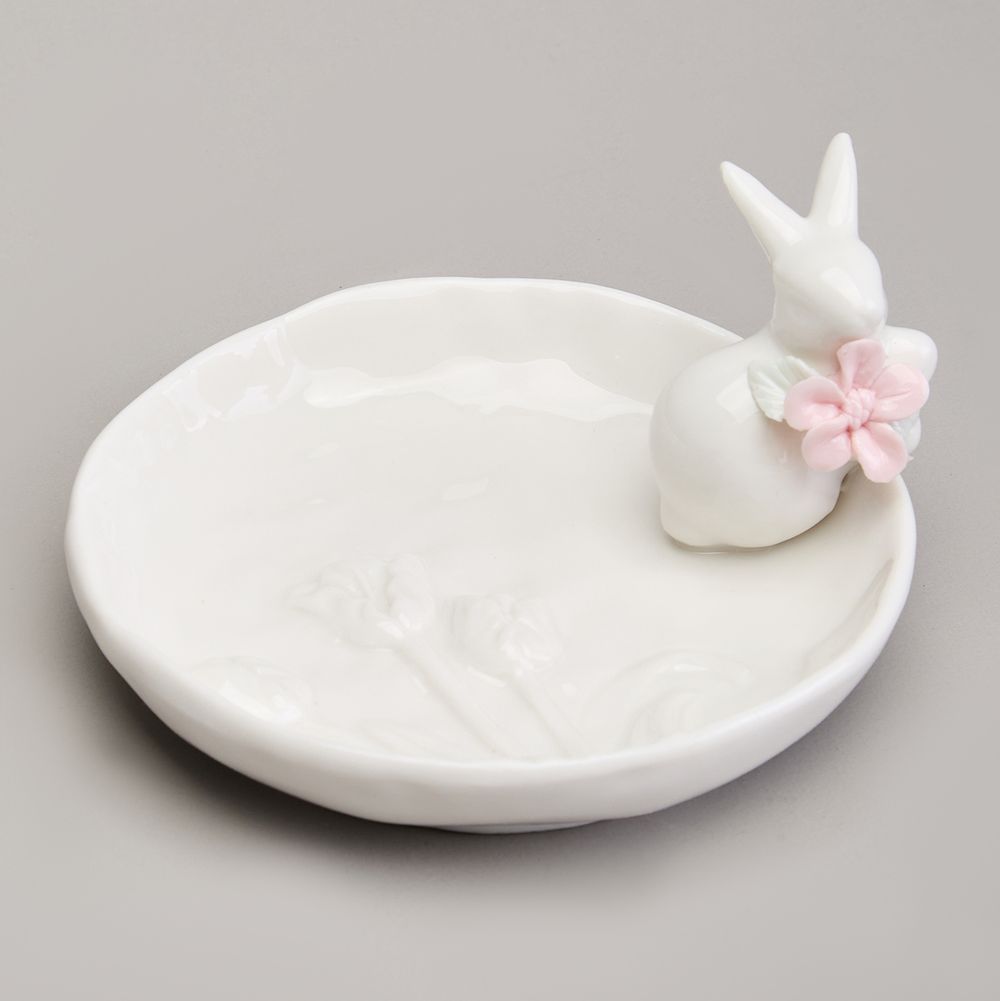 БЛЮДО СЕРВИРОВОЧНОЕ "КРОЛИК" 13,3Х12,5Х7,2 СМ