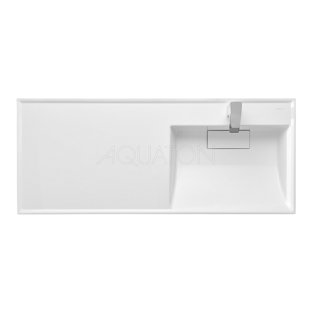 Раковина AQUATON Лондри 1200 белая, правая (1A72243KLH010)