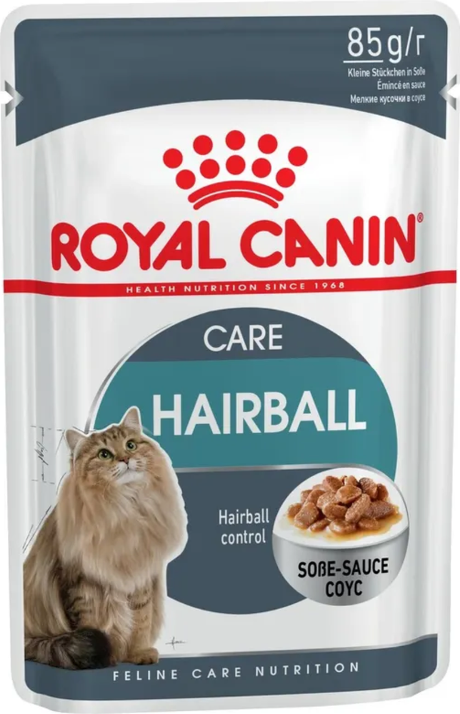Royal Canin Хэйрболл Кэа в Соусе 85г.