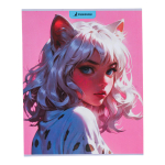 Тетрадь А5 48л клетка 98% (Funguru), микс цветов (комплект 3 шт)