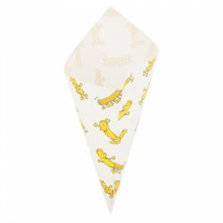 Конус Chips для снеков/фри/орешков 250 гр, жиростойкий пергамент, 29,5*21 см, 250 шт/уп