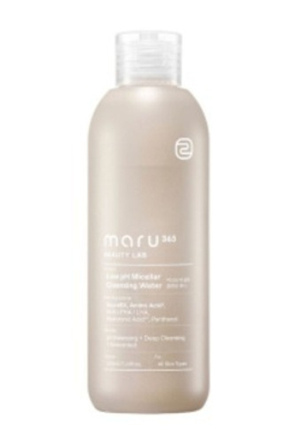 MARU365 BeautyLab Мицеллярная вода для глубокого очищения с физиологичным pH Low pH Micellar Cleansing Water, 210 мл