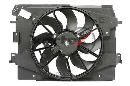 Вентилятор охл. радиат. в сб. Renault Logan с 2014 г. Lada Vesta с 2015 г. Lada XRay A/C+ (KORTEX)