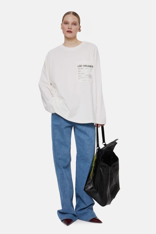 Лонгслив Ticket