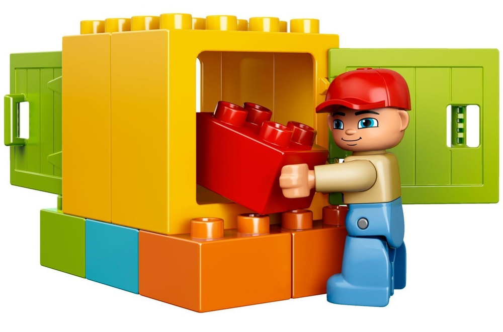 LEGO Duplo: Желтый грузовик 10601 — Delivery Vehicle — Лего Дупло