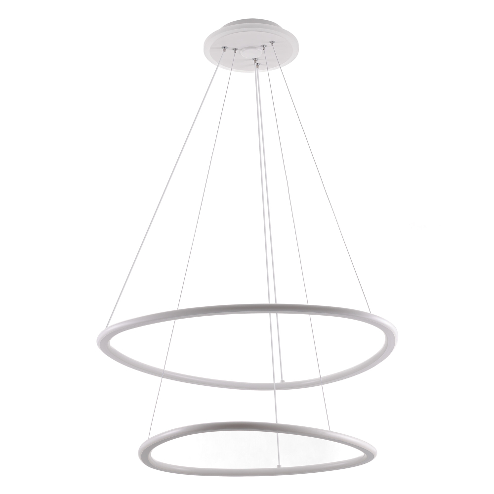 Citilux ТRIO CL215B060E LED Люстра подвесная с пультом Белая