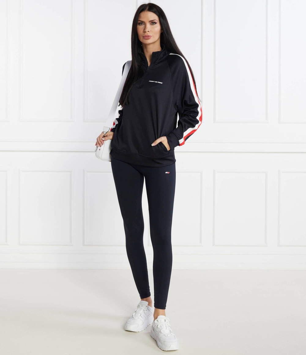 Худи GLOBAL STRIPE TAPE Tommy Sport - темно-синий(S10S101771)