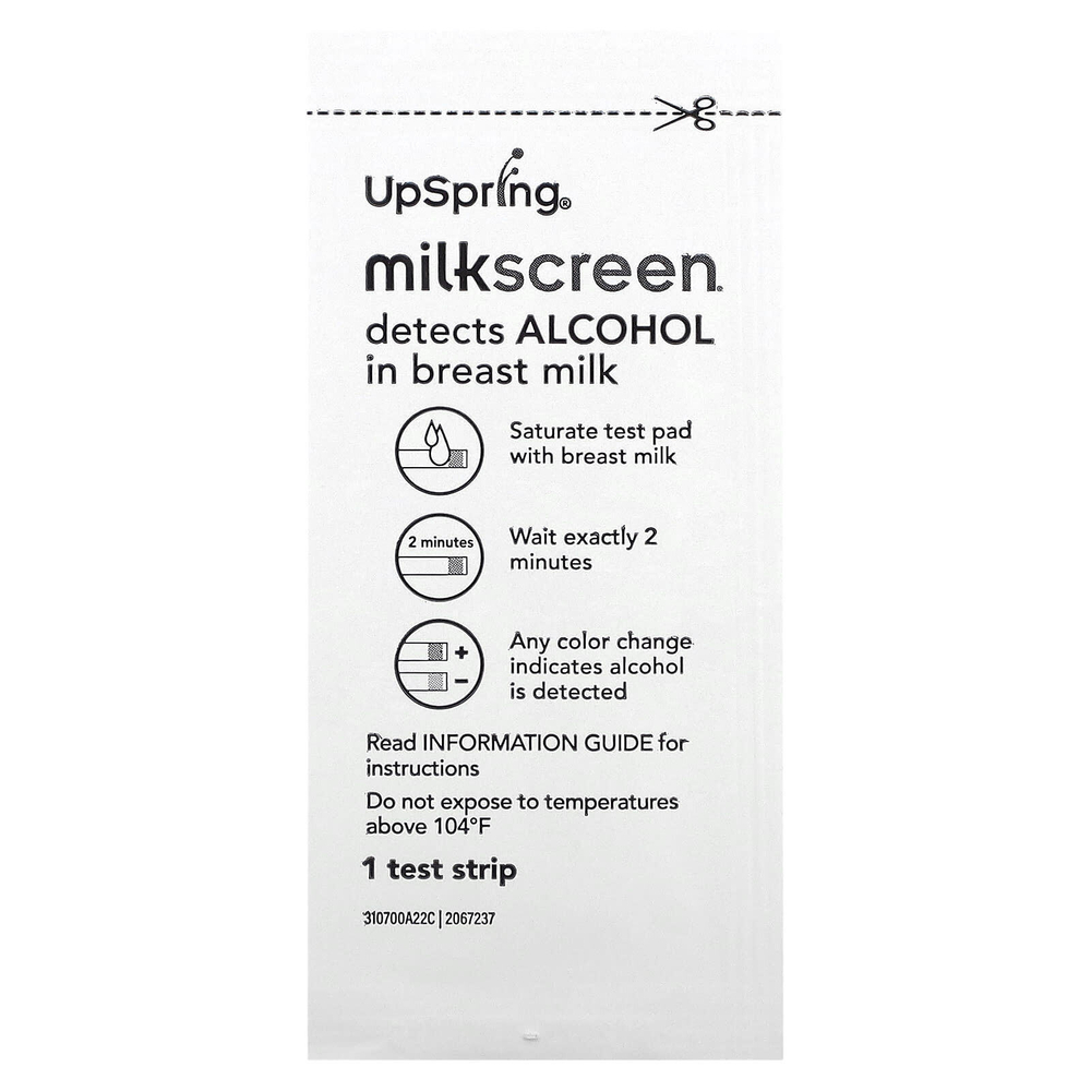 UpSpring, Milkscreen®, 20 тест-полосок