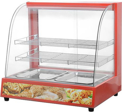 Витрина тепловая настольная Rosso HW-2P