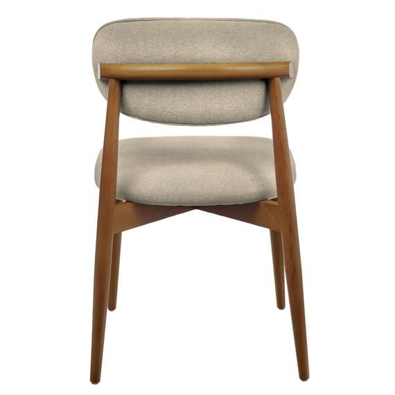 Стул Mod, орех, бежевое букле
