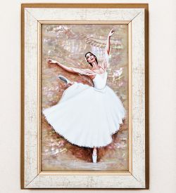 Народные промыслы ШК-55/211-02 Панно «Балерина»