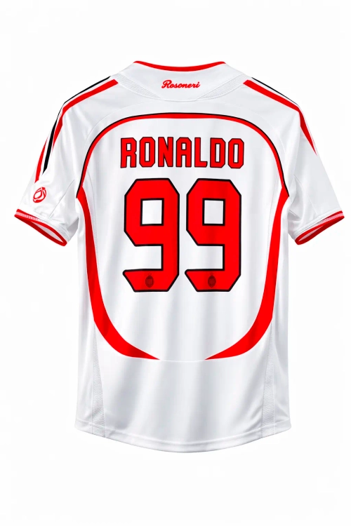 Футболка футбольная Милан 2006/07 Роналдо 99