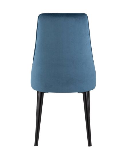 Стул Версаль велюр пыльно-синий