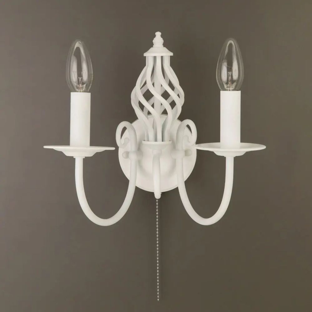 Citilux Ровена CL427320 Бра с абажурами с выключателем Белое