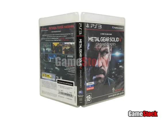 PS3 Metal Gear Solid V: Ground Zeroes (Б/У, Русские субтитры, BLES-01971)