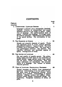 Language. An Introduction to the Study of Speech | Edward Sapir