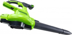 Воздуходув-садовый пылесос аккумуляторный GREENWORKS GD40BVK4 40V 2406907UB