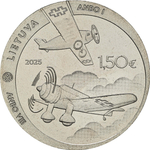 ЛИТВА, 2025, 1,5 ЕВРО [UNC]