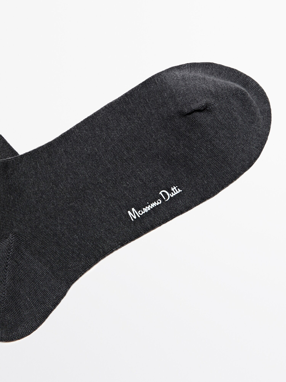 Massimo Dutti Высокие носки из прочного смесового хлопка, маренго