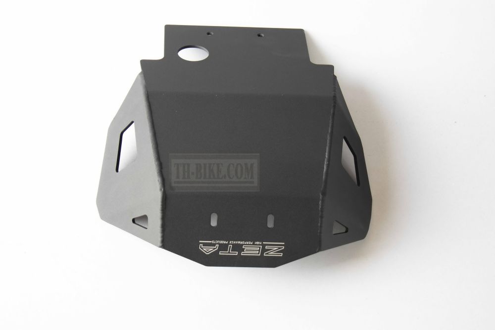 Skid Plate for Honda CRF250L-M (2012-2020). Aluminium, 5mm. V1.5 Black