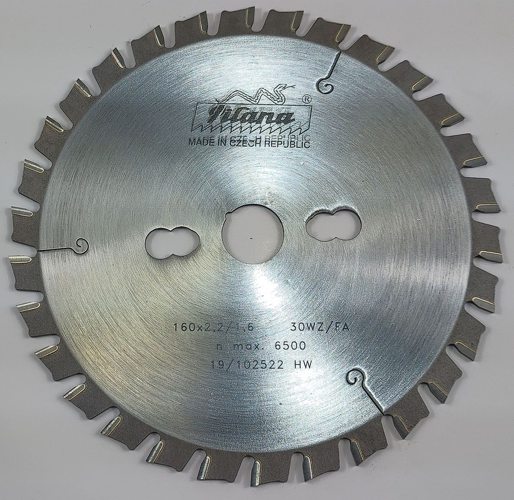 Пила дисковая TCT "Pilana" 160x2.2/1.6x20 z30 88 WZ/FA