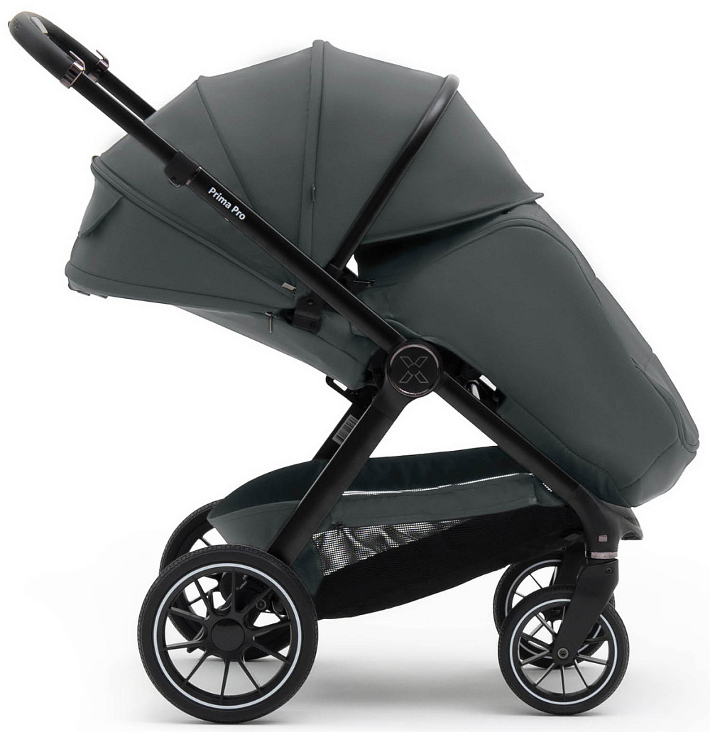Коляска Agex Prima Pro 3 в 1 с автокреслом i-Safe Grey APP633 Grey (Серый)