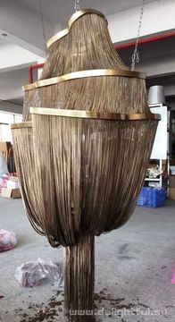 Люстра Terzani  Atlantis  by B. Baylar for Terzani copper ( diam . 90 cm )