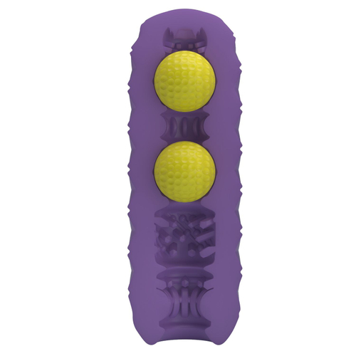 Мужской мастурбатор Baile Venus-X Twin balls, 19,5 см, с двумя шариками