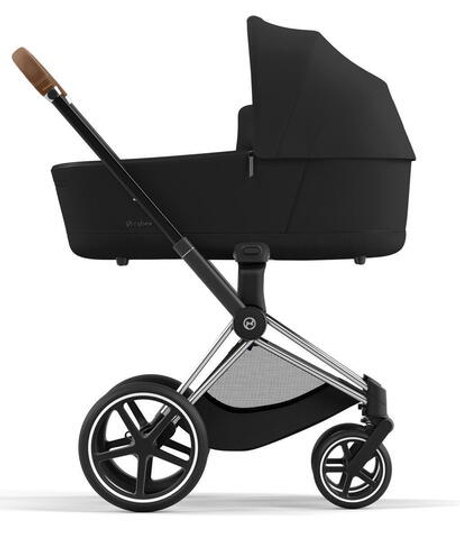 Коляска для новорожденных Cybex Priam IV Chrome Brown Sepia Black