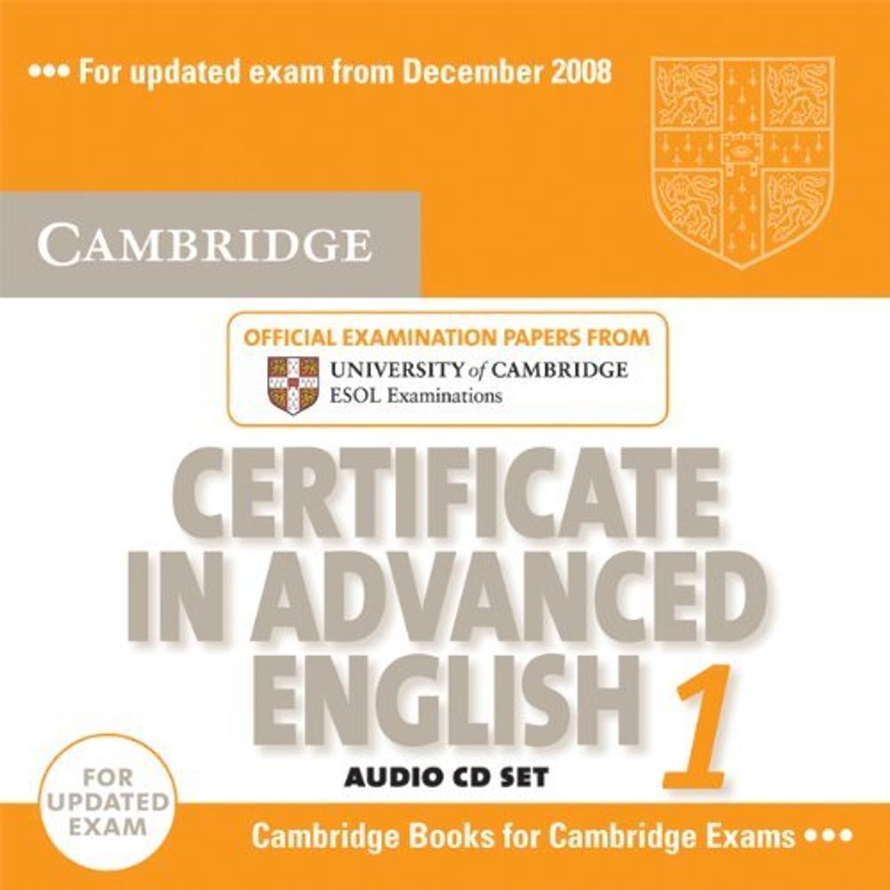 C Cert in Adv Eng NEd 1 CD x2 !!