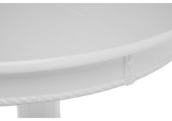 Деревянный стол Павия 90(120)х90х80 белый