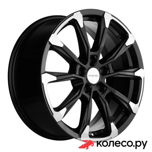 KHW1808 (Outlander) 7.5x18/5*114.3 D67.1 ET38 Black FP