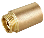 Удлинитель  ЛАТУНЬ  1/2 х 80мм  ViEiR  (160/5шт)