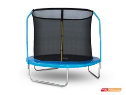 Батут StartLine Fitness 12 футов (366 см) с внутренней сеткой и держателями