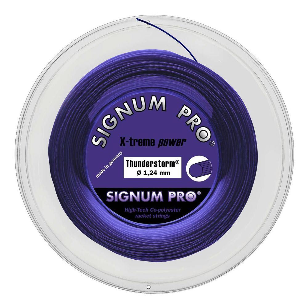 Струны теннисные Signum Pro Thunderstorm Violett String Reel 120m - Violet